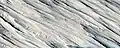 Close, color view of yardangs,  as seen by HiRISE under HiWish program