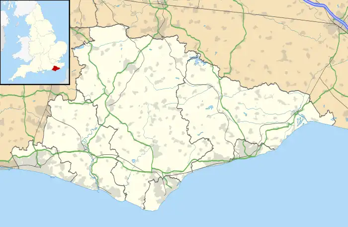 Battle of Hastings is located in East Sussex