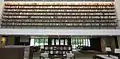Allan Sekula Library installed on the East Wall of the Manton Research Center