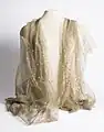 Scarf worn by Carmen Miranda in her final appearance, an episode of The Jimmy Durante Show filmed August 4, 1955.