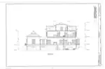 Cross-Section of Edgewater, measured about 1974.
