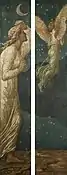 Cupid Flying Away from Psyche (between 1872 and 1881) by Edward Burne-Jones