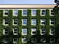Aarhus University, facade detail.
