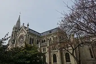 transept and side of nave