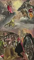El Greco, The Adoration of the Name of Jesus, 1578–80, National Gallery