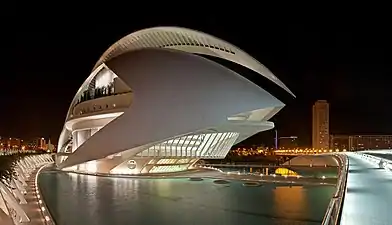 Image 15Palau de les Arts Reina Sofía, Valencia, Spain.  by Diliff (from Portal:Architecture/Theatres and Concert hall images)