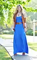 Maxi dresses (c. 1970) – maxi is a term used since the late 1960s for ankle-length, typically informal dresses.