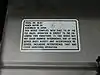 FCC Label on Motor Controller