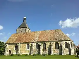 The church in Prouais