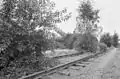 Railway before breakup at Bloemendaalseweg in Waalwijk in 1988.