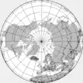 Approximate depiction of the ash cloud at 18:00 UTC on 24 April 2010.