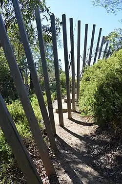 Falling Fence (2001) by John Gollings and Samantha Slicer