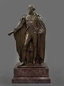 Washington Resigning His Commissionby Ferdinand Pettrich, c. 1841