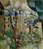 Paysage (Landscape), 1912–13, oil on canvas, 92 × 81&nbsp;cm