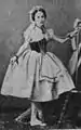 Anna Prikhounova&nbsp;[ru] as Lise in Jules Perrot's production. St. Petersburg, circa 1865.