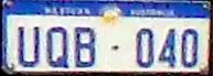 Transperth + MTT (UQB plate)