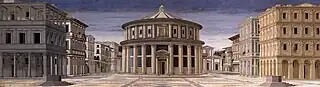 Attributed to Piero della FrancescaIdeal City, 60 x 200&nbsp;cm