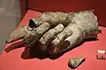 Same hand on display in the Museum van Oudheden in Leiden