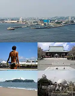 Fujisawa seen from Enoshima
Beach Volleyball Japan / Yugyo-ji
Kugenuma Beach / Enoshima Shonandai Cultural Center