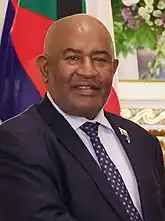 Comoros Azali Assoumani, President2023 Chairperson of the African Union