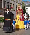 Giants of Tournai, Belgium