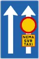 Use of lanes (option 1)