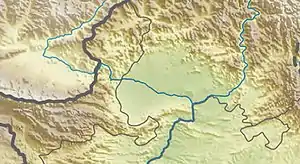 Battle of Chach is located in Gandhara