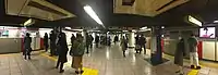Marunouchi Line platforms, 2018