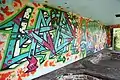Mural at the Braunton Recreation Ground
