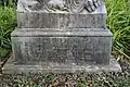 Close-up Gravestone of Charles Joseph Pemberton Paglar