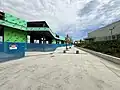 Retail complex under construction in Fall 2023