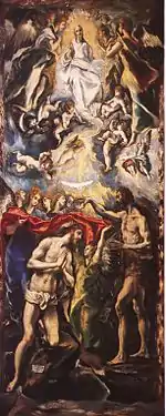 Baptism of Christ1597-1600315 x 144 cmMuseo del Prado (Madrid)
