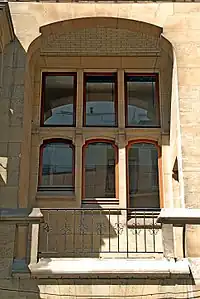 The loggia