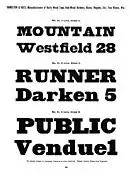 Slab serif