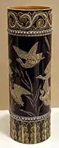 Doulton vase by Hannah Barlow and others