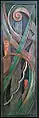 Heavens, wood carving, 1956