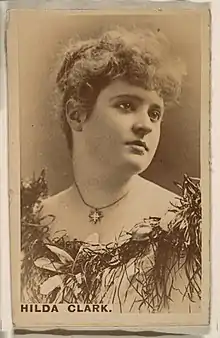 Portrait of women looking over her left shoulder