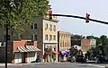 Historic Downtown Belmont (left side of street)