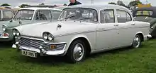 Series III four headlights, longer nose, wider grille