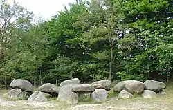 Hunebed (dolmen) D1&nbsp;[nl] near Steenbergen