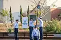 Air Defense Command change of command ceremony at Palmachim, April 2021