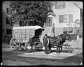 Ice delivery van, 1890