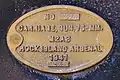 The identification plaque of a M2A3 carriage.