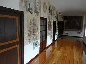 One of the upper galleries of the museum.