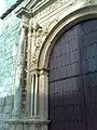 Detail of the main door