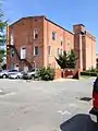 Back of the building