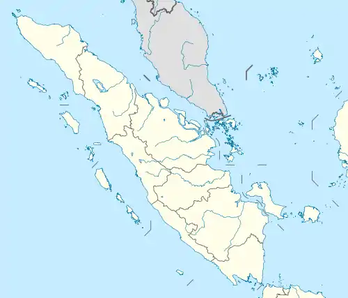 Dharmasraya Regency is located in Sumatra