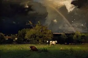 The Rainbow, oil on canvas c. 1878, Indianapolis Museum of Art
