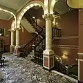 Staircase on the second floor