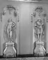 Venus and Adonis in the hallway by Jan van Logteren
